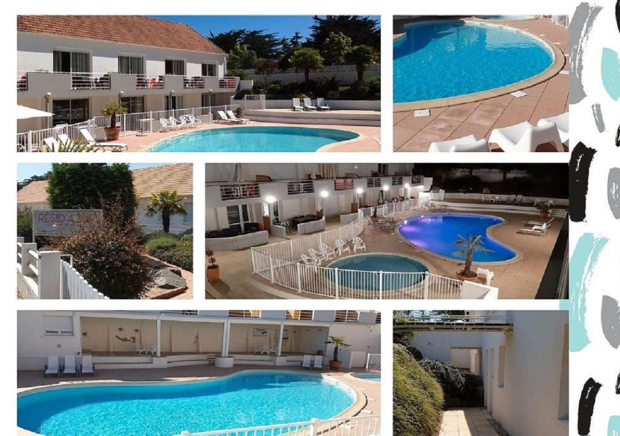 Resid'Azur Appartement T2-Pmr- Piscine Privee Saint-Jean-de-Monts Kültér fotó