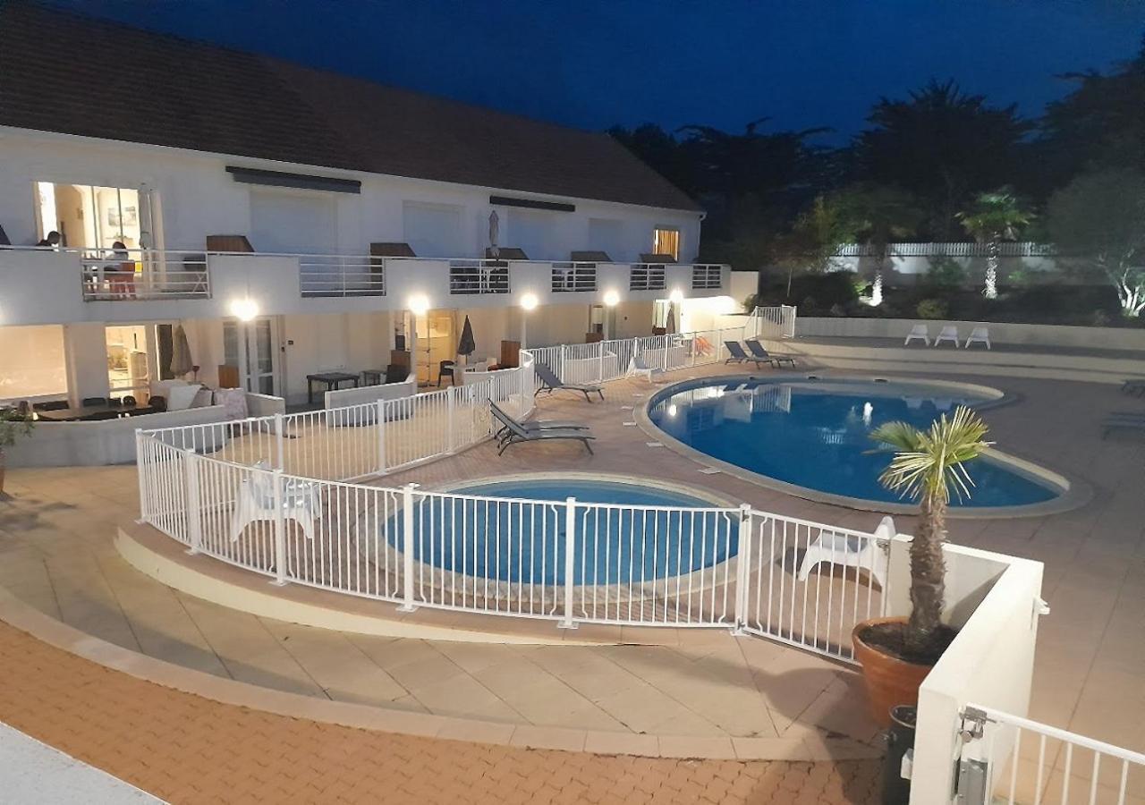 Resid'Azur Appartement T2-Pmr- Piscine Privee Saint-Jean-de-Monts Kültér fotó