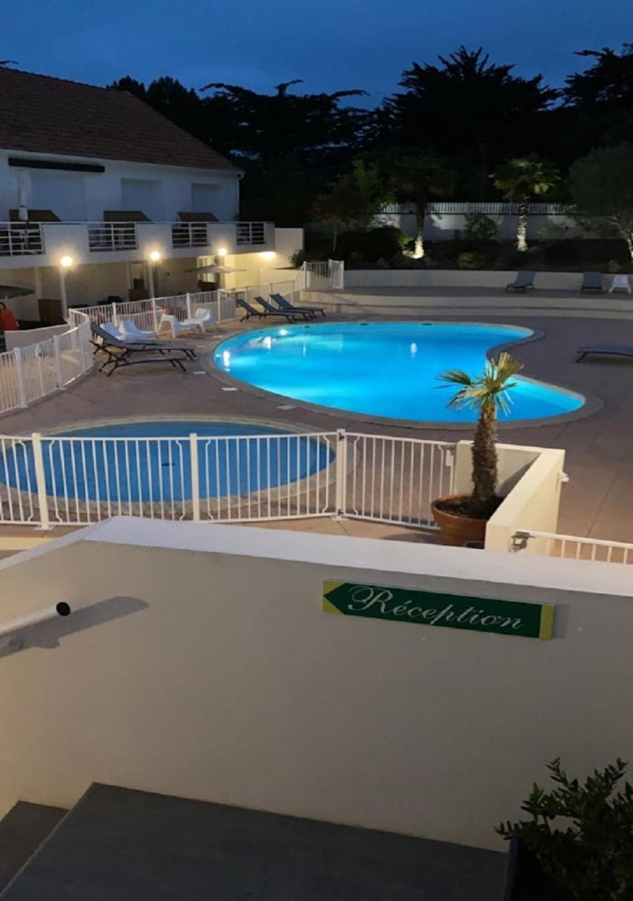 Resid'Azur Appartement T2-Pmr- Piscine Privee Saint-Jean-de-Monts Kültér fotó
